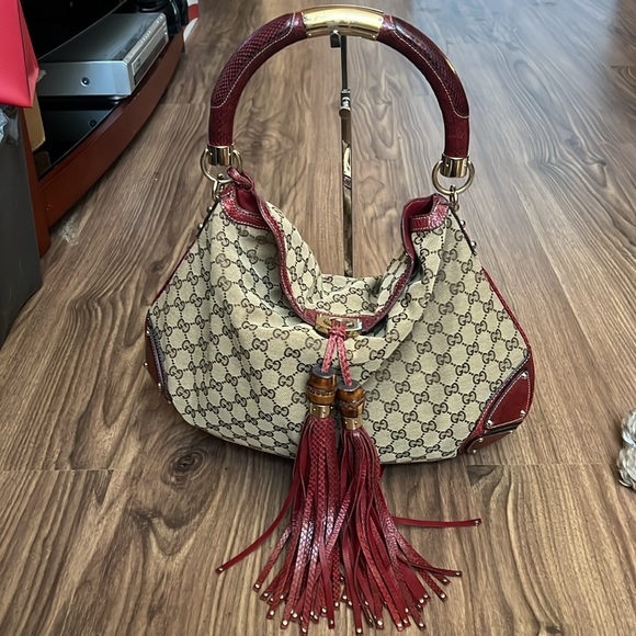 A302- ๐ฏ% authentic Gucci UNICEF INDY shoulder bag - Picture 4 of 16